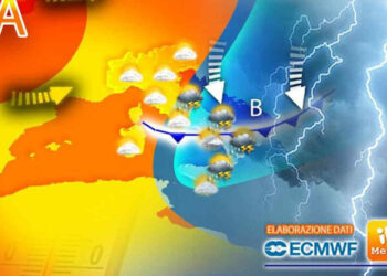 Meteo, ciclone atlantico si sposta al Sud: maltempo in arrivo in Sicilia