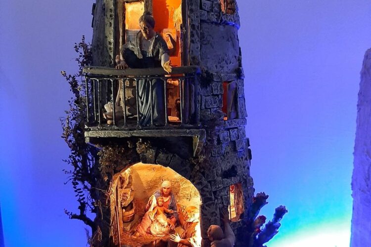 la mostra “Un Presepe d'aMare”