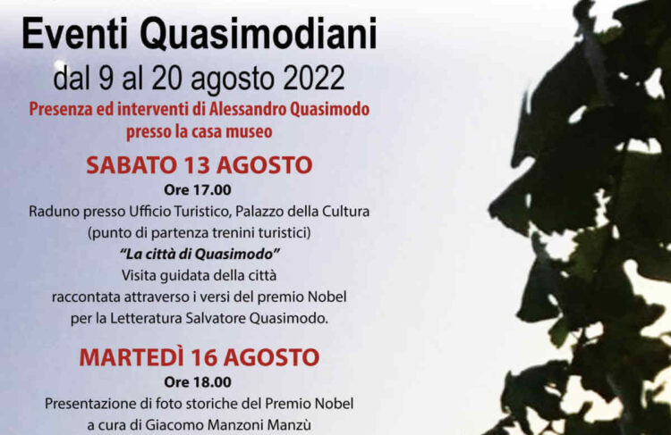 Modica, 4 eventi per ricordare Salvatore Quasimodo