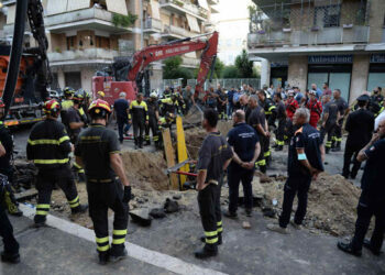Incastrato nel tunnel, l'uomo talpa denunciato per crollo