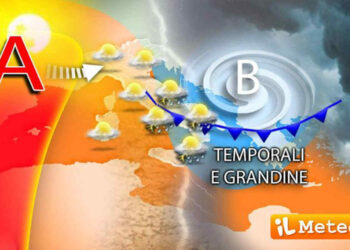 Maltempo e forti temporali: ciclone dai Balcani