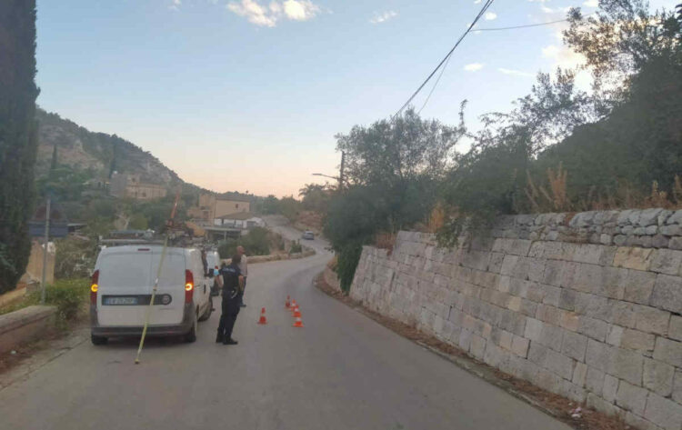 maltempo a modica si stacca cavo d'alta tensione