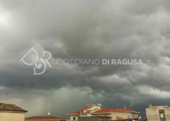 Maltempo in provincia di Ragusa: tempesta di fulmini e pioggia