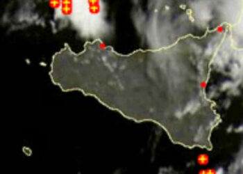 Maltempo, super cella temporalesca in Sicilia