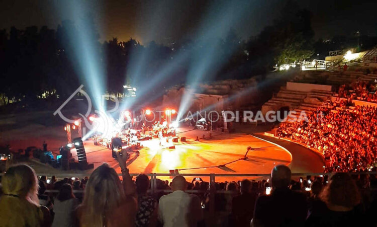 Fiorella Mannoia al teatro Greco di Siracusa