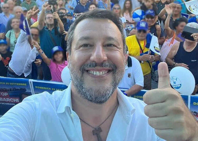 Matteo Salvini oggi a Comiso e Scicli
