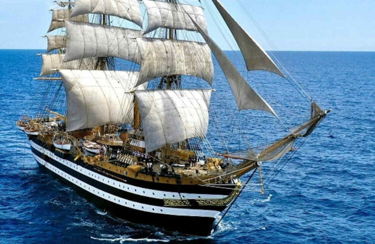 L’Amerigo Vespucci domani, 28 agosto, omaggerà Ragusa