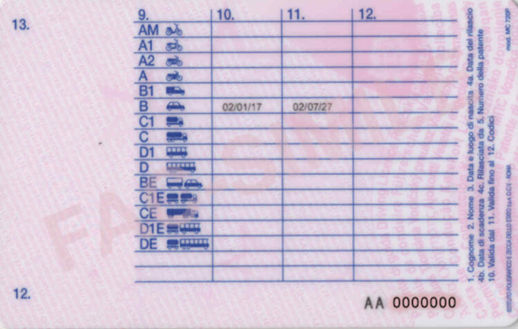 Patente di guida, come sapere quanti punti abbiamo