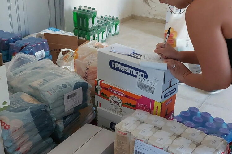 raccolta alimentare a scicli