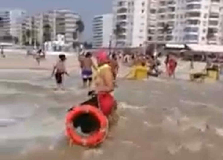 Nuotatori sorpresi nel sud della Spagna e nella zona di Valderagrana