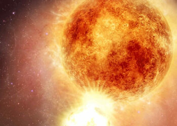 La stella rossa Betelgeuse ferita: la guarigione