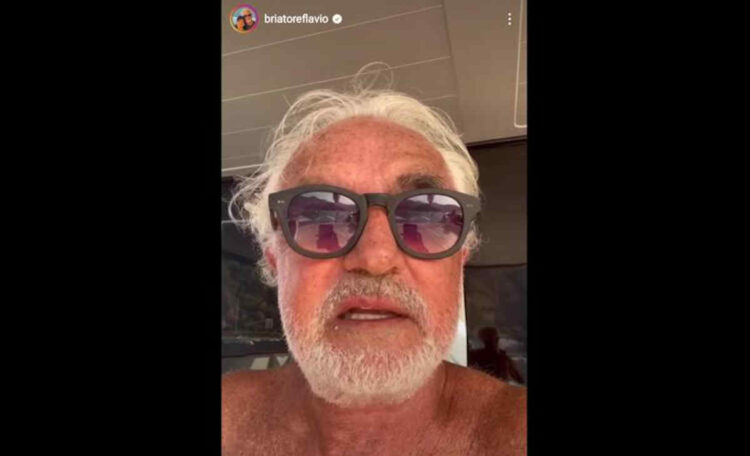 Tromba d'aria sul Twiga, lo sfogo di Briatore