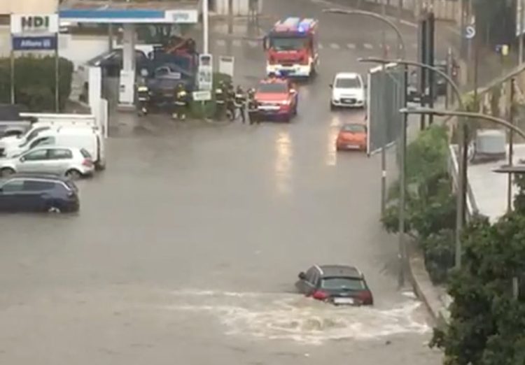 Maltempo, nuovi allagamenti in via Archimede