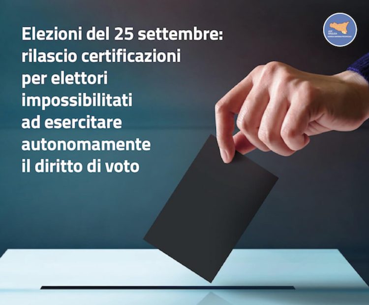 Asp Ragusa, come avere certificazioni medico-legale per votare