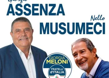 Giorgio Assenza e Nello Musumeci a Ragusa