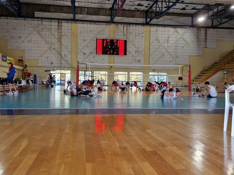 Avimecc Volley Modica, allenamento al PalaRizza