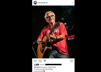 E' morto il papà di Emma Marrone: ti amo e ti amerò per sempre. La tua Chicca