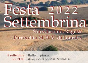 Ragusa: festa settembrina 2022 a San Giacomo