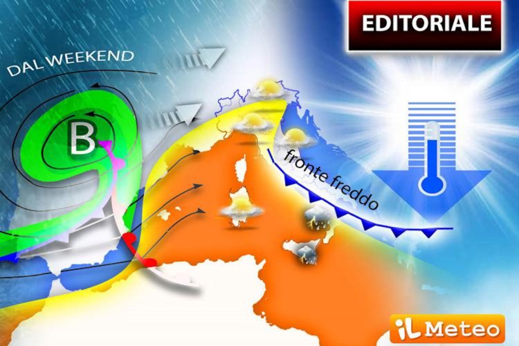 Meteo, ciclone atlantico in arrivo: maltempo e forti temporali