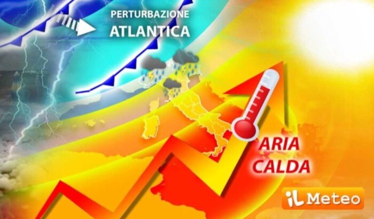 Meteo, maltempo al Centro-Nord e caldo al Sud