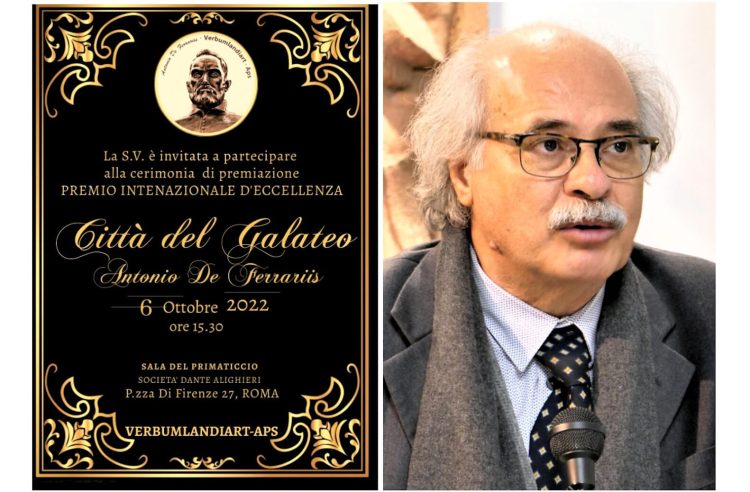 Premio speciale d'eccellenza a Domenico Pisana