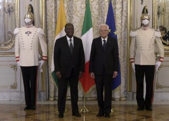 Mattarella ha ricevuto al Quirinale il Presidente della Costa d’Avorio