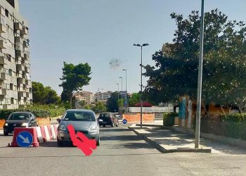 Ragusa, anomalie nuovo spartitraffico in viale Adelia Melilli