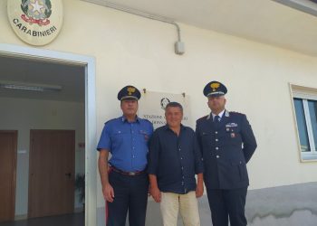 Visita del sindaco di Scicli alla Stazione carabinieri di Donnalucata