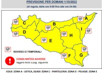 Nuova allerta maltempo in Sicilia: temporali anche a Ragusa