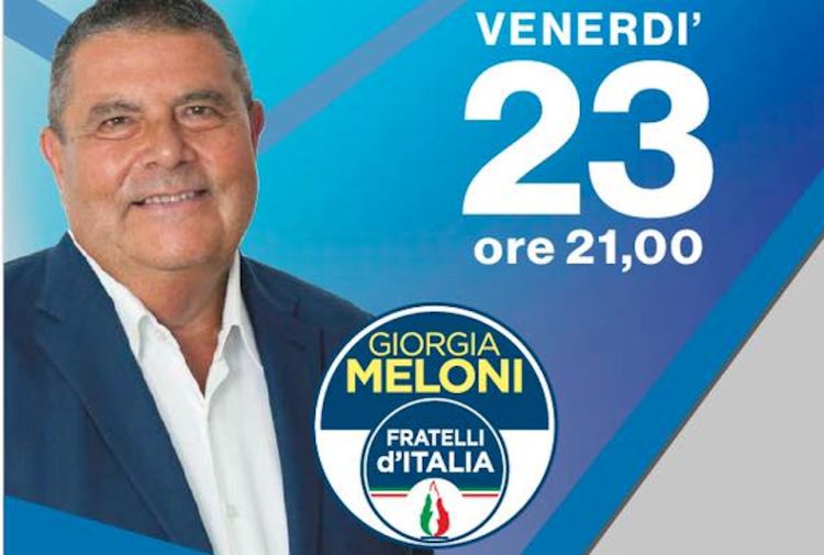 Comiso, comizio di chiusura elettorale per Giorgio Assenza