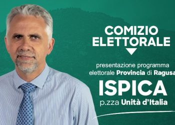 Ignazio Abbate, comizio a Ispica il 22 settembre