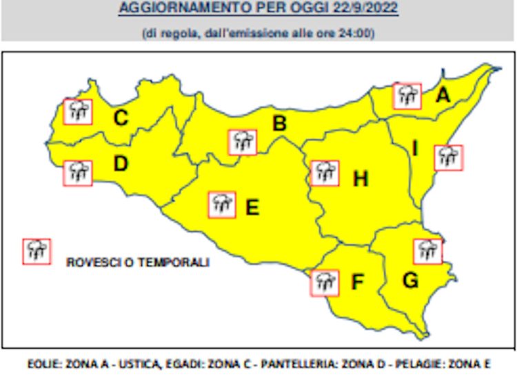 Allerta maltempo in Sicilia: da Ragusa a Palermo