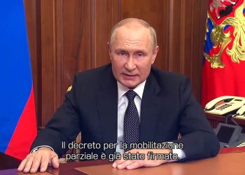 Putin “Al via mobilitazione parziale, l’Occidente vuole distruggerci”