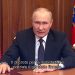 Putin “Al via mobilitazione parziale, l’Occidente vuole distruggerci”