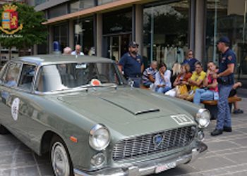 L'Ammiraglia della Polizia di Stato all'Autogiro di Ragusa