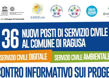 Comune di Ragusa selezione 36 volontari: bando in scadenza il 30 settembre