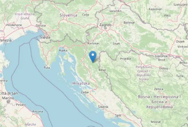 Terremoto in Croazia