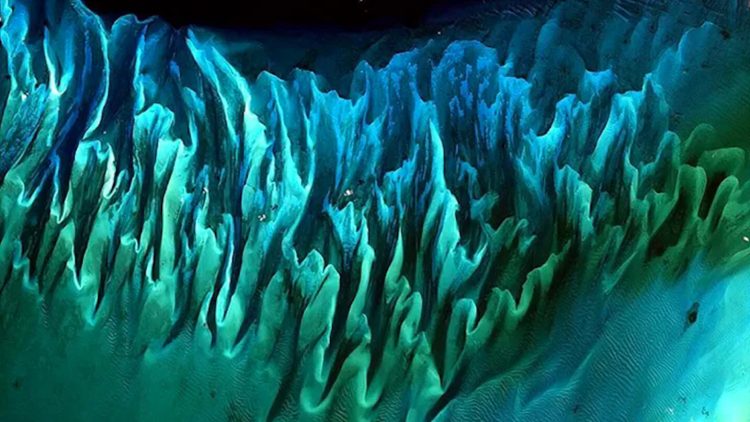 Enormi vortici avvistati in acqua
