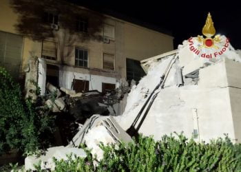 Cagliari, Crolla Aula Magna Università, per ora nessun ferito