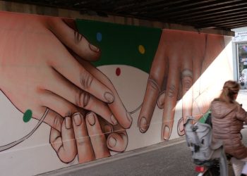 A Pesaro un murales antismog contro intolleranze e discriminazioni