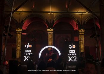 A Napoli l’ultima tappa del tour di glo per lanciare il nuovo Hyper X2