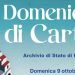 Domenica di carta 2022 all'Archivio di Stato a Ragusa