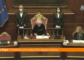 Segre “Incombe su di noi l’agghiacciante atmosfera della guerra”