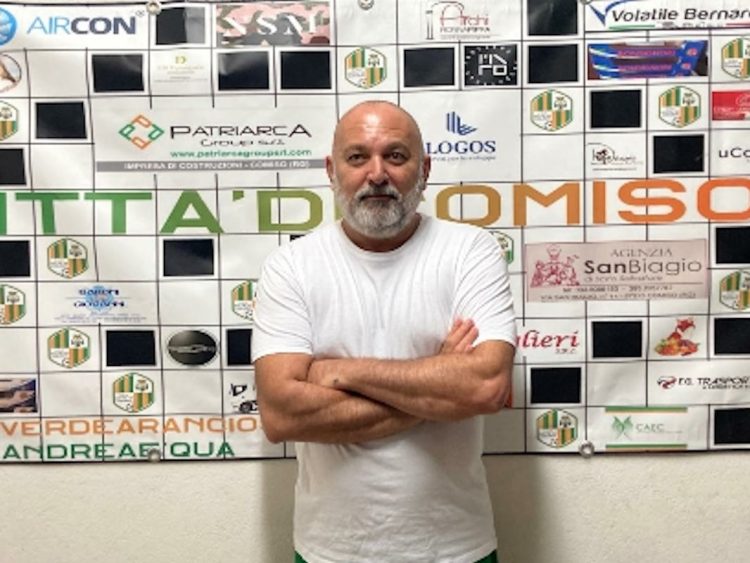 Andrea Menghini, allenatore del Città di Comiso