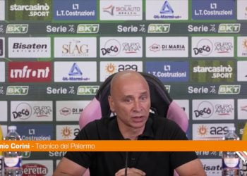 Corini “Il Palermo deve reagire già dalla trasferta di Terni”