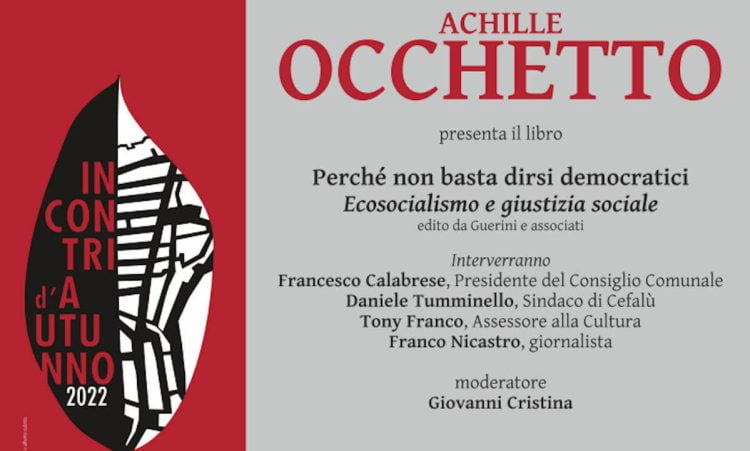 Achille Occhetto a Cefalù