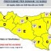 Maltempo, nuova allerta meteo in Sicilia