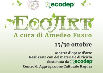 Arte e riciclo al centro culturale di Ragusa