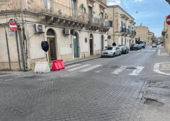 Scicli, nuova viabilità sperimentale in corso Mazzini