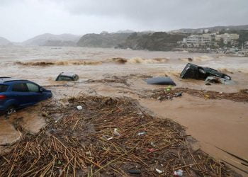 Tempesta a Creta: un morto e una donna scomparsa